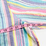 Collections, Etc. Vintage Rainbow Chambray House Coat Mumu Size XXL Photo 5