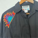 Wrangler Vintage  Authentic Country Cowgirl Western Button Up Top Shirt Size M Photo 3