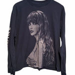 Taylor Swift Eras Tour Long Sleeve Tee Official Merch Black Photo 0
