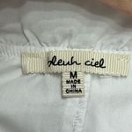 Bleuh Ciel  Elegant White Blouse Photo 4