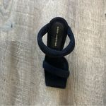 Good American  Black Terry Heels size 8.5 NIB Photo 3