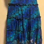 Speechless EUC Blue and Green Floral Skirt size medium Photo 0