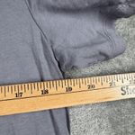 LOGO By Lori Goldstein  Dress Gray‎ Midi Womens Medium Short Sleeve Tiered Casual Photo 9