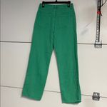 Edikted  WOMENS WIDE LEG JEANS GREEN NEW LARGE Photo 6