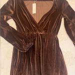 Baltic Born  Sadie Dusty Plum Velvet Sz XS Dress Maxi NWT Bridesmaid Holiday Photo 4