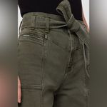 Anthropologie Hudson Utility Straight Ankle Jean with belt Rifle Green 26 NWT Photo 5