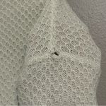 Cupcakes & Cashmere Neutral Fringe Knit Pullover Sweater Women’s Size Small Photo 9