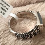 Sterling Silver MICHAEL DAWKINS Starry Night Mother of Pearl  925 Ring Sz 9 Photo 2