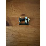 Vintage Black And Gold Sewing Machine Brooch NWOT Classic Craft Theme Pin Photo 11