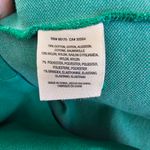 Anthropologie  Moth Kelly Green Pullover Sweater Flower Cropped Knit Sweater Photo 9