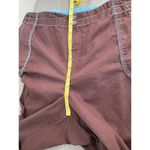 Nike SB Active Women’s XL Brown Cargo Capri Pants with‎ Teal Contrast Stitching Y2K Photo 5