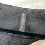 Contemporary Black Sleeveless Top with Abstract Design, Medium Photo 7