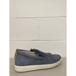 Ecco Sz 9-9.5 (40)  soft 7 blue loafer leather slip on sneaker shoe Photo 3