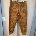Garnet Hill Garnet‎ Hill Salt-Washed Chino Joggers Beachwood Palm Brown Size Small Photo 1