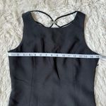 Vintage Jonathan Tait Black Mini Sleeveless Cocktail Party Dress High Neck Criss Size 6 Photo 11