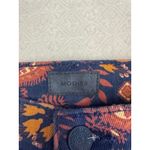 MOTHER The Dazzler Straight Leg Jeans Paisley Print Blue Orange Women's Size 24 Photo 7