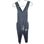 Nike Vintage Gray Certified Organic Cotton Blend Sleeveless Jogger Jumpsuit XS Photo 1