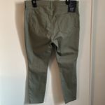 Gap New  Women’s Denim Olive Green Mid Rise Stretch Legging Pant Jean Size 12/31 Photo 2