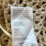 Urban Outfitters  Cream Knit Long Sleeve Scoop Neck Cropped Women's Sweater Sz XL Photo 5