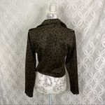 Sanctuary  Crafted & Tailored Brown Leopard Moto‎ Style Jacket NWOT Size XXS Photo 6