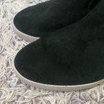Sorel Black Out N About Suede Slip-On Wedge Boots Size 8.5 Photo 6
