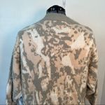 FRNCH Paris Abstract Sweater Crewneck Gray Pink Photo 6