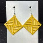 Handmade The Prism Line Yellow Earrings Photo 0