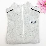 PINK - Victoria's Secret VS Pink Campus Quarter Zip Pullover Foil Logo Photo 6
