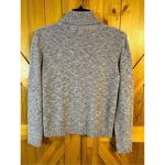 Carolyn Taylor  Sweater Women's Size Medium Pink Gray Pullover Cowl Neck Knit (00 Photo 4