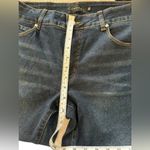 Tahari  CHLOE Fit Solutions 10/30 Double Button Skinny Denim Jeans Medium Wash Photo 2