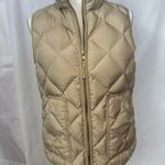 J.Crew  Beige Quilted Vest Photo 1