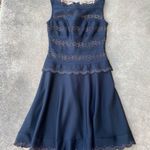 Tadashi Shoji Neoprene Laser Cut Dress NEW Photo 0