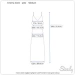 Cinema etolie negligee nightgown satin floral pink cream green swing skirt Size M Photo 1