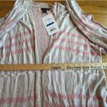 ByDesign Women’s Size XL Pink &‎ White Knit Cardigan NWT sold as is see photo Photo 6