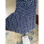 Altar'd State Altar’d State Romper Smocked Ditsy Floral Puff Sleeve Cottagecore Summer Spring Photo 4