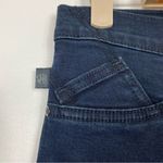 Rock & Republic Dark Wash Raw Hem High Roller Skinny Jeans Photo 3