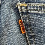 Levi's Vintage Orange Tab 721 Vintage High Rise Skinny Jeans Size 27 Patchwork Photo 5