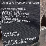 Tribal Pants Womens Small Beige Linen Blend Cropped Button Pocket Relaxed Fit Photo 4