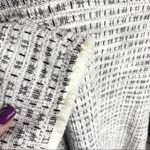 Anthropologie W5 Neutral Cream Tweed Top Size XL Photo 5