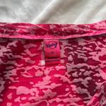 Vintage Y2K grunge biker Easyriders flame burnout pink & black mesh long sleeve Size L Photo 2