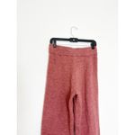 ZARA  Maeve Pink Knit Joggers Size Large High-Waisted Pants Loungewear Cozy Photo 10
