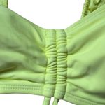 Wild Fable Women's Light Yellow Tie-Front Bralette Bikini Top - Size XS - NWT Photo 2