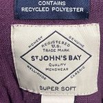 st. john's bay  Sweater Women’s Size Small Long Sleeve Pullover Crewneck Purple Photo 2