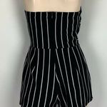 Black and White Romper Size M Photo 4