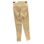 Aerie  Offline 7/8 Legging Tan High Waisted Ribbed Button Detail NEW Size XS Photo 2