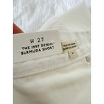 Madewell  | NWT The 1997 Denim Bermuda Short in Pure White | Sz 27 Photo 11