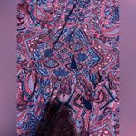 Bohme  red paisley long sleeve maxi boho tiered dress 
casual Anthropologie $122 Photo 2