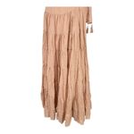 NEW Erika Pena Selma Sleeveless V neck Convertible Maxi Dress Size M/L Tan Photo 11