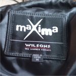 Wilson’s Women's Black Leather Jacket Sz medium Photo 5