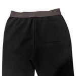 Everlane The Street Fleece Pant Textured Black Cotton Jogger Ankle Zip, Sz L Photo 9